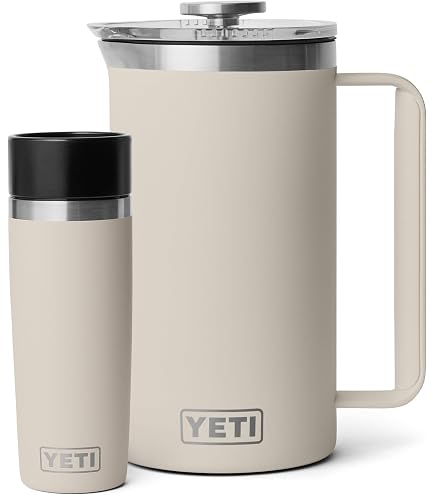 Amazon.com: YETI Rambler 34 oz. French Press Coffee Maker, (1) 16